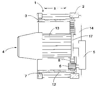 A single figure which represents the drawing illustrating the invention.